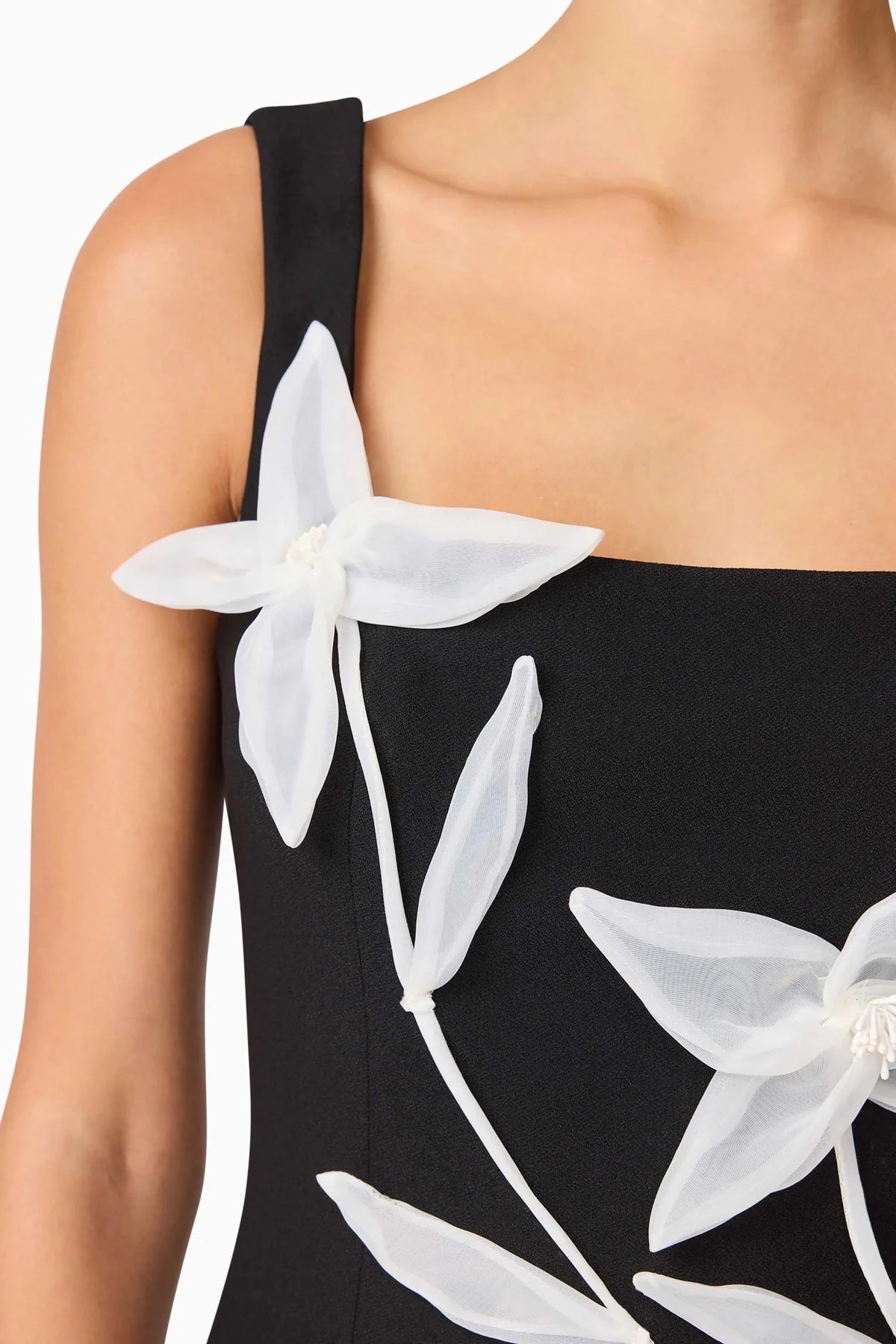 Ilaria Party Mini Dress in Black