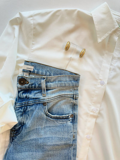 Janis Blouse in White
