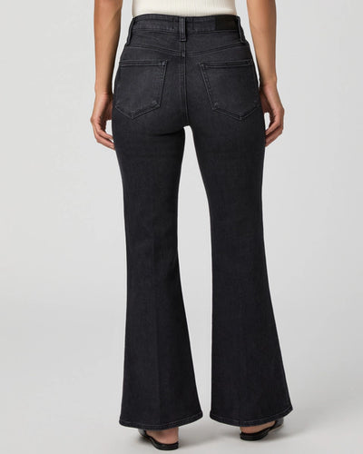 Marlow Skimmer Flare Jean in Ink Black
