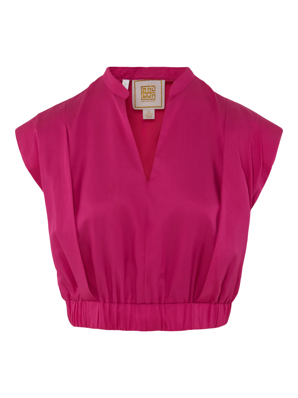Evie Top in Raspberry Rose