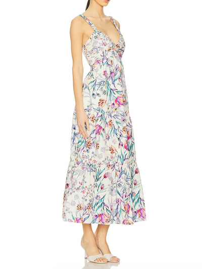 Eliora Dress in Multi Floral