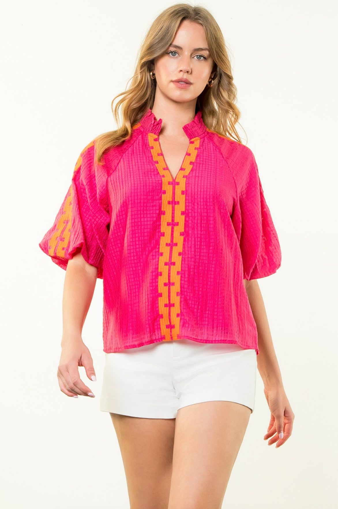 Haley Top in Magenta