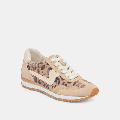 B.NTCD Sneakers in Suede Leopard