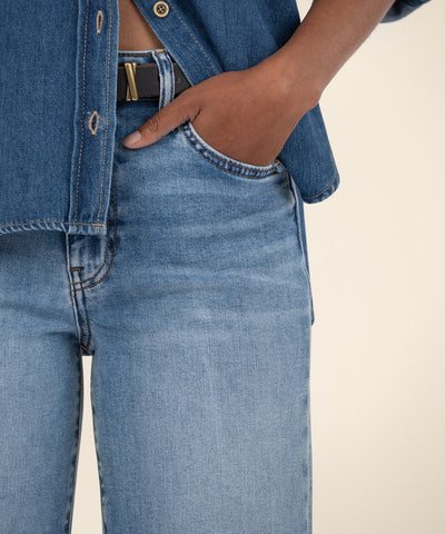 Charlotte High Rise Wide Leg in Incontestable