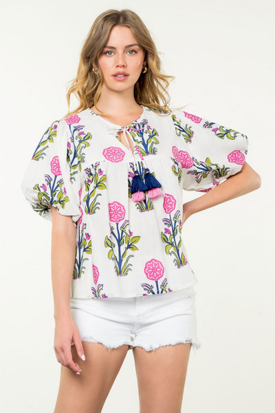 Lucille Blouse in Multi