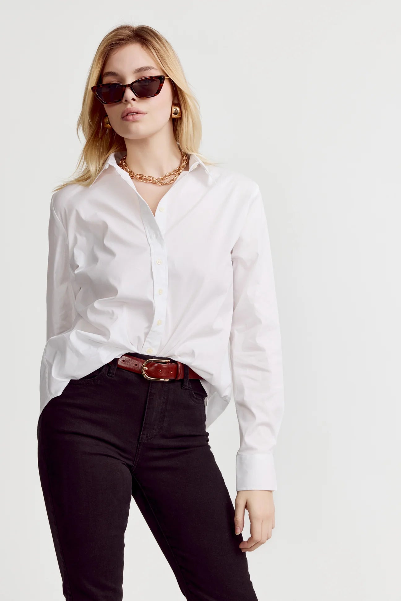 The Icon Shirt in White