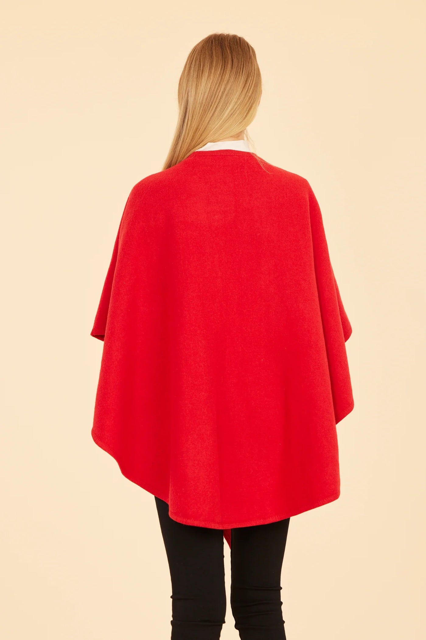 Knit Wrap in Red