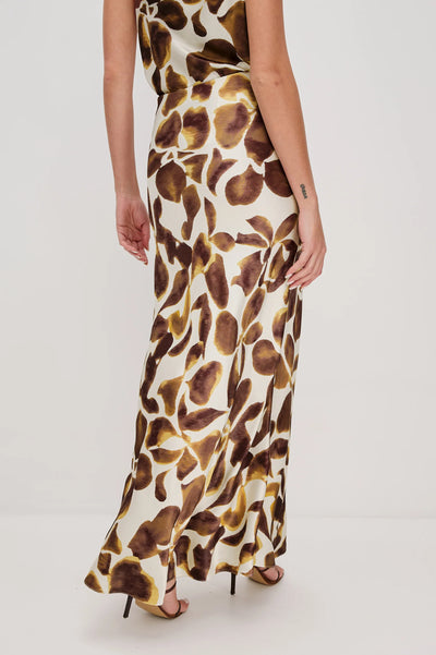 Romina Skirt in Espresso Lily
