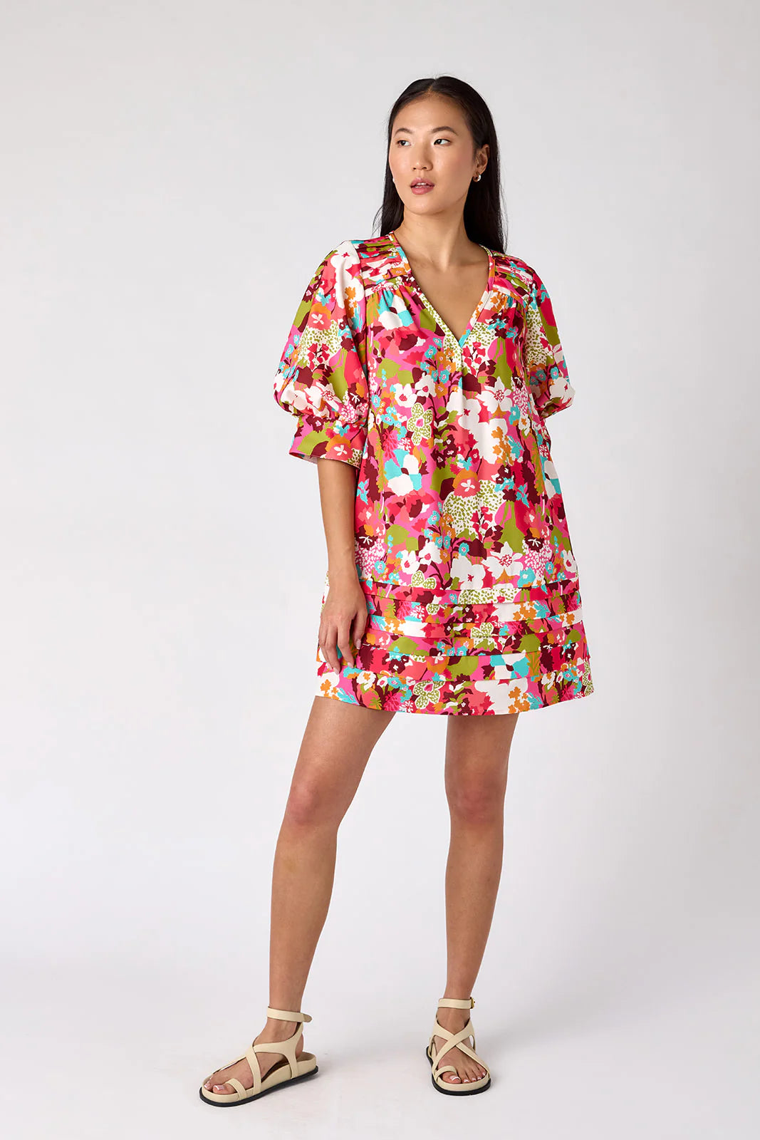 Elaine Dress in Cosmos
