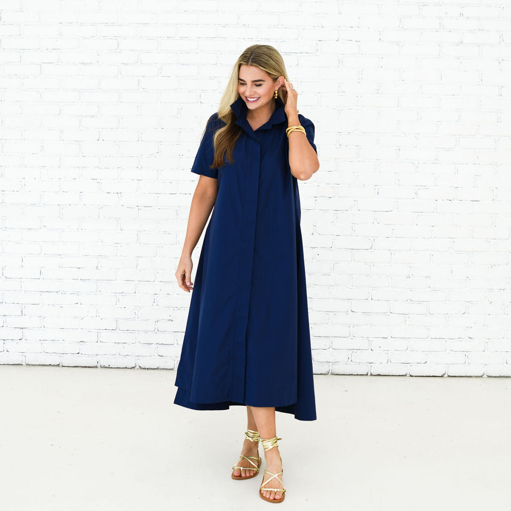 Millie Maxi Dress in Navy