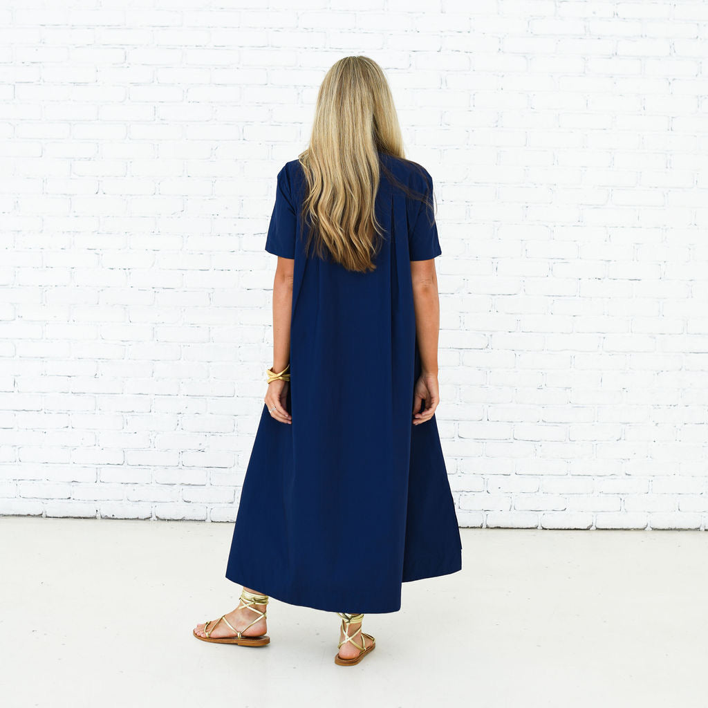 Millie Maxi Dress in Navy