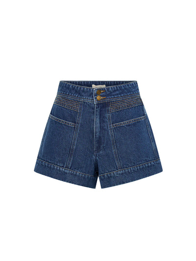 Cameron Denim Short in Indigo