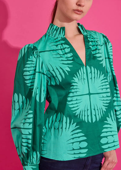 Phoebe Top in Palm Royale