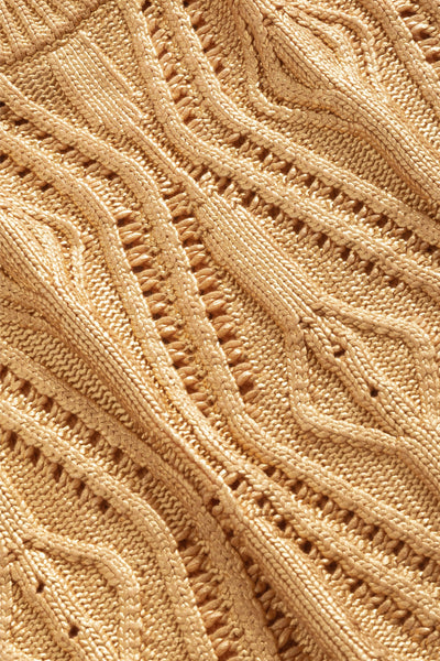 Mcguire Top in Gold