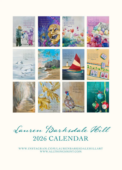 Lauren Barksdale Hill 2026 Small Calendars