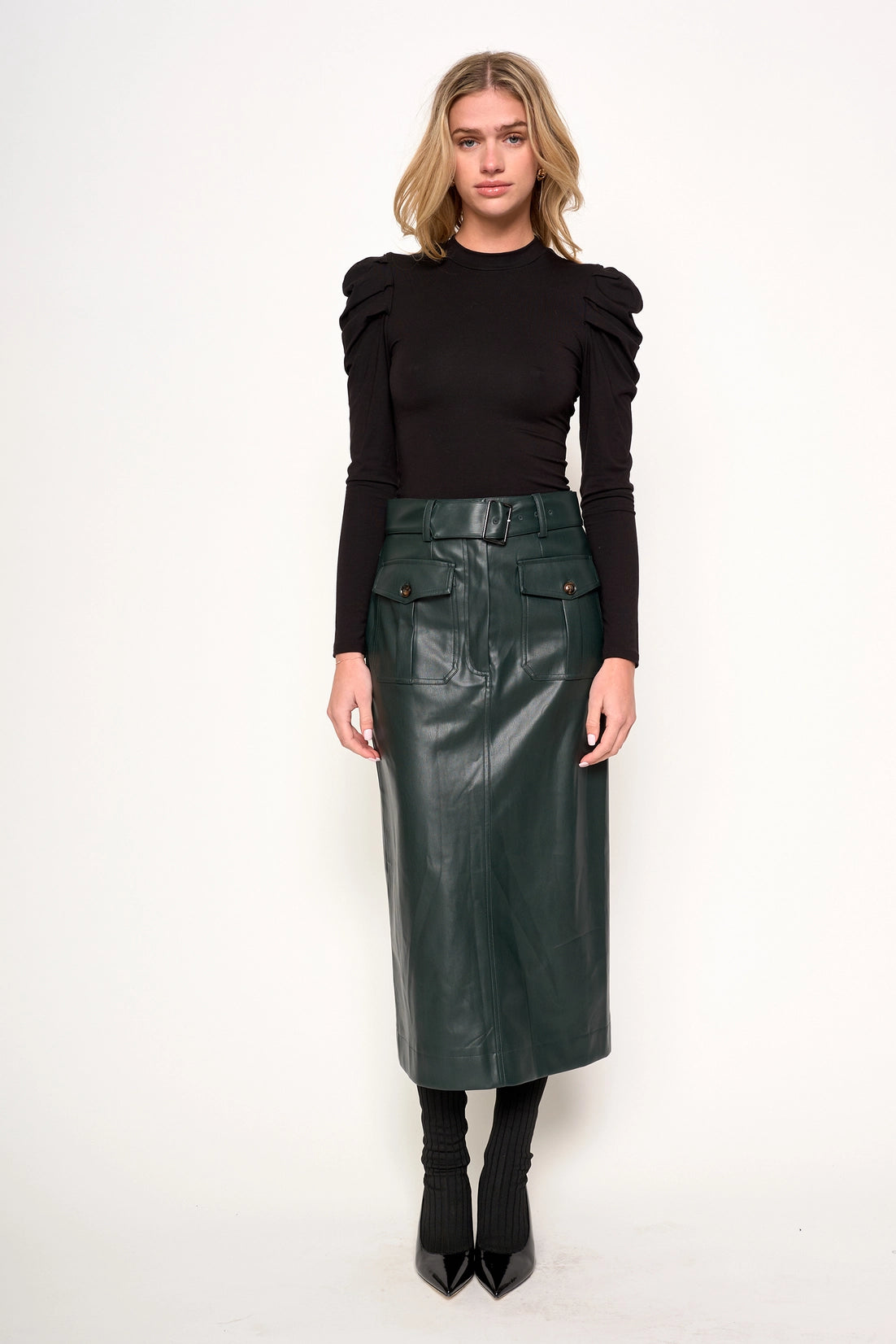 Astrid Skirt in Cerulean