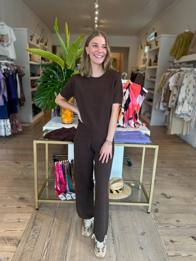 Hermia Sweater in Dark Espresso