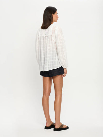 Paige Blouse in Ivory