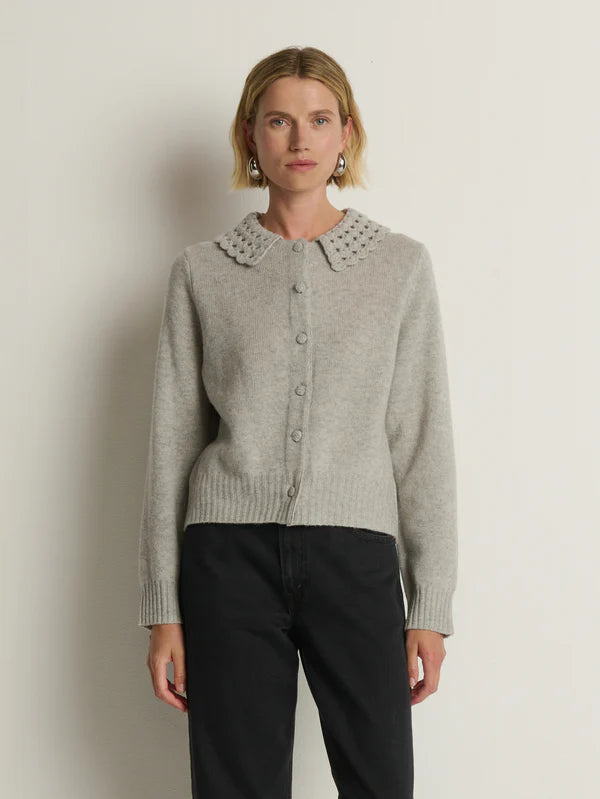 Addie Cardigan in Heather Grey