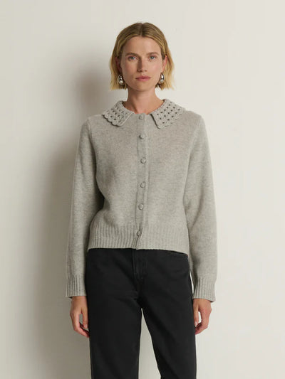 Addie Cardigan in Heather Grey
