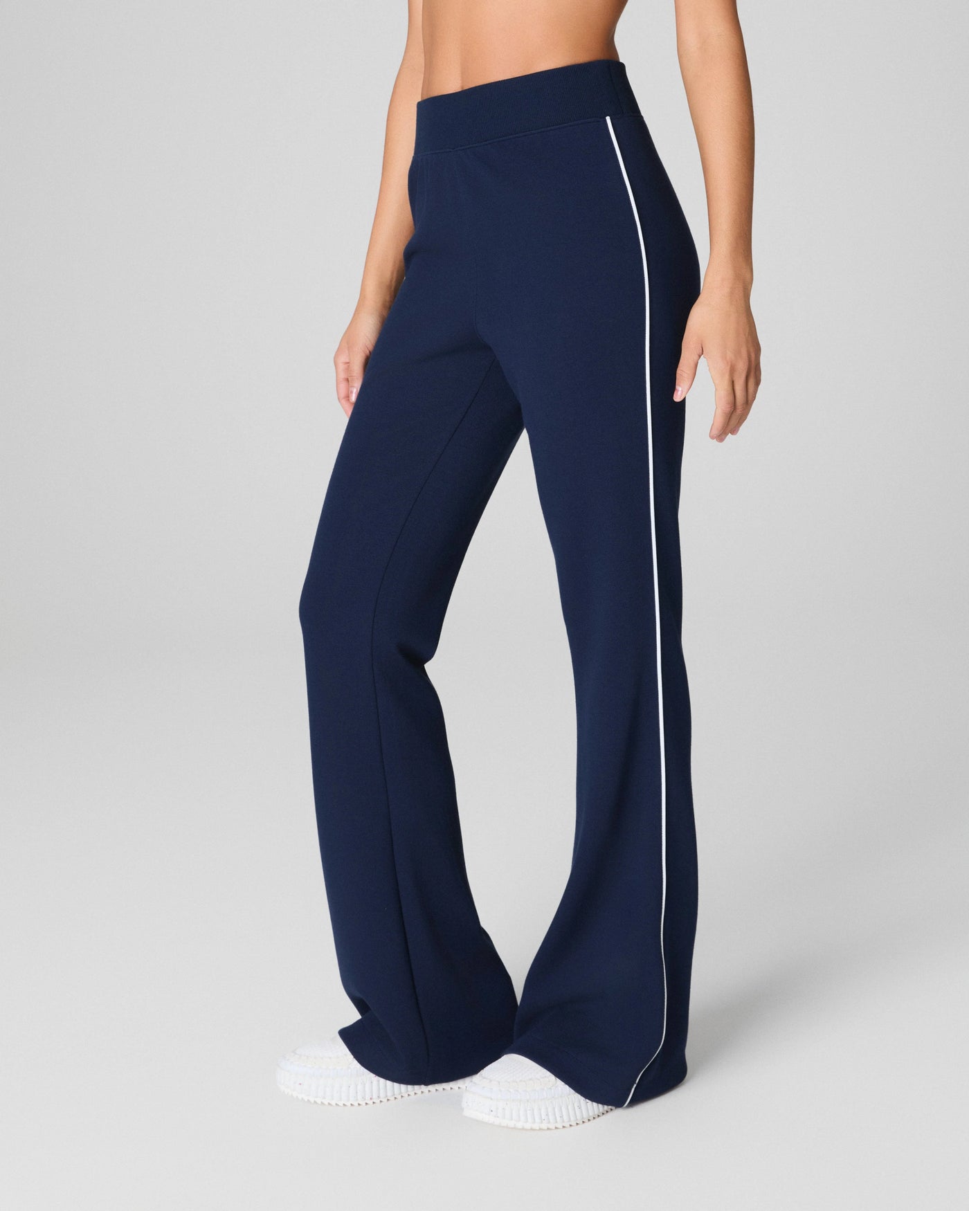 AirEssentials Pique Flare Pant in Timeless Navy