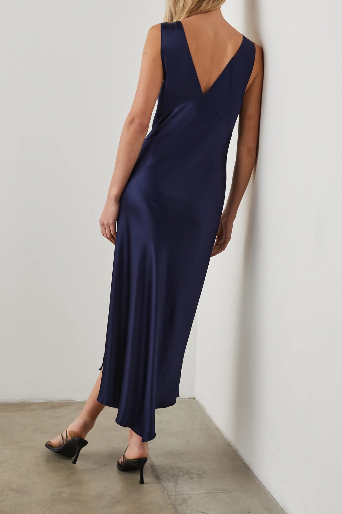 Monique Dress in Navy