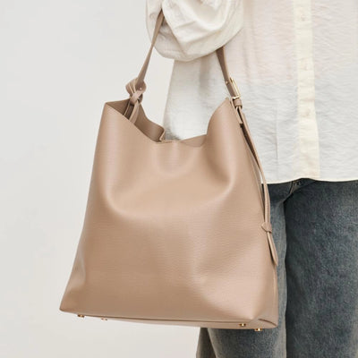 Zelda Hobo Bag in Taupe