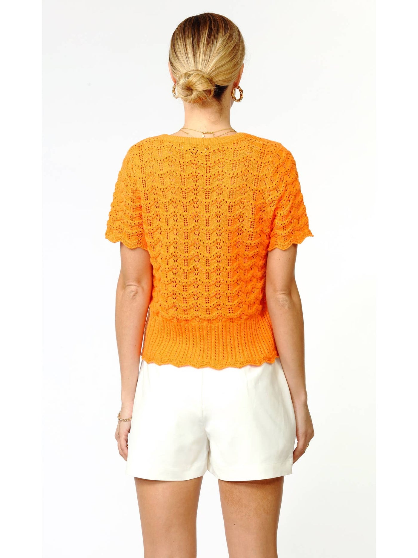 Pacqual Tailored Shorts in White