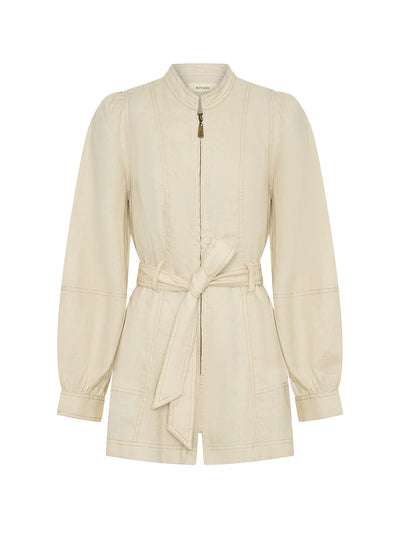 Ada Playsuit in Cream