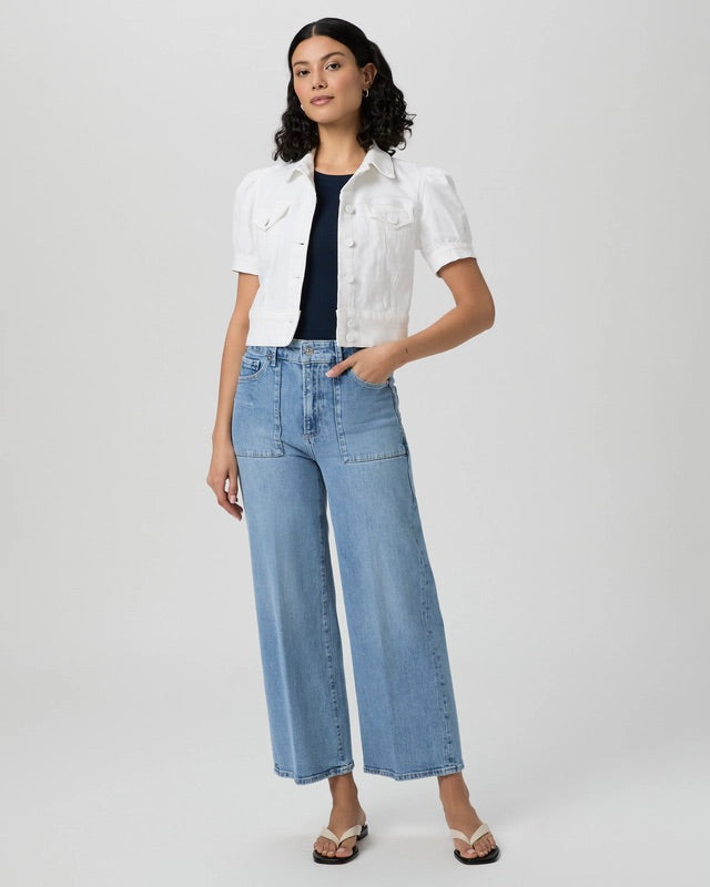 Kendra Jacket in Crisp White