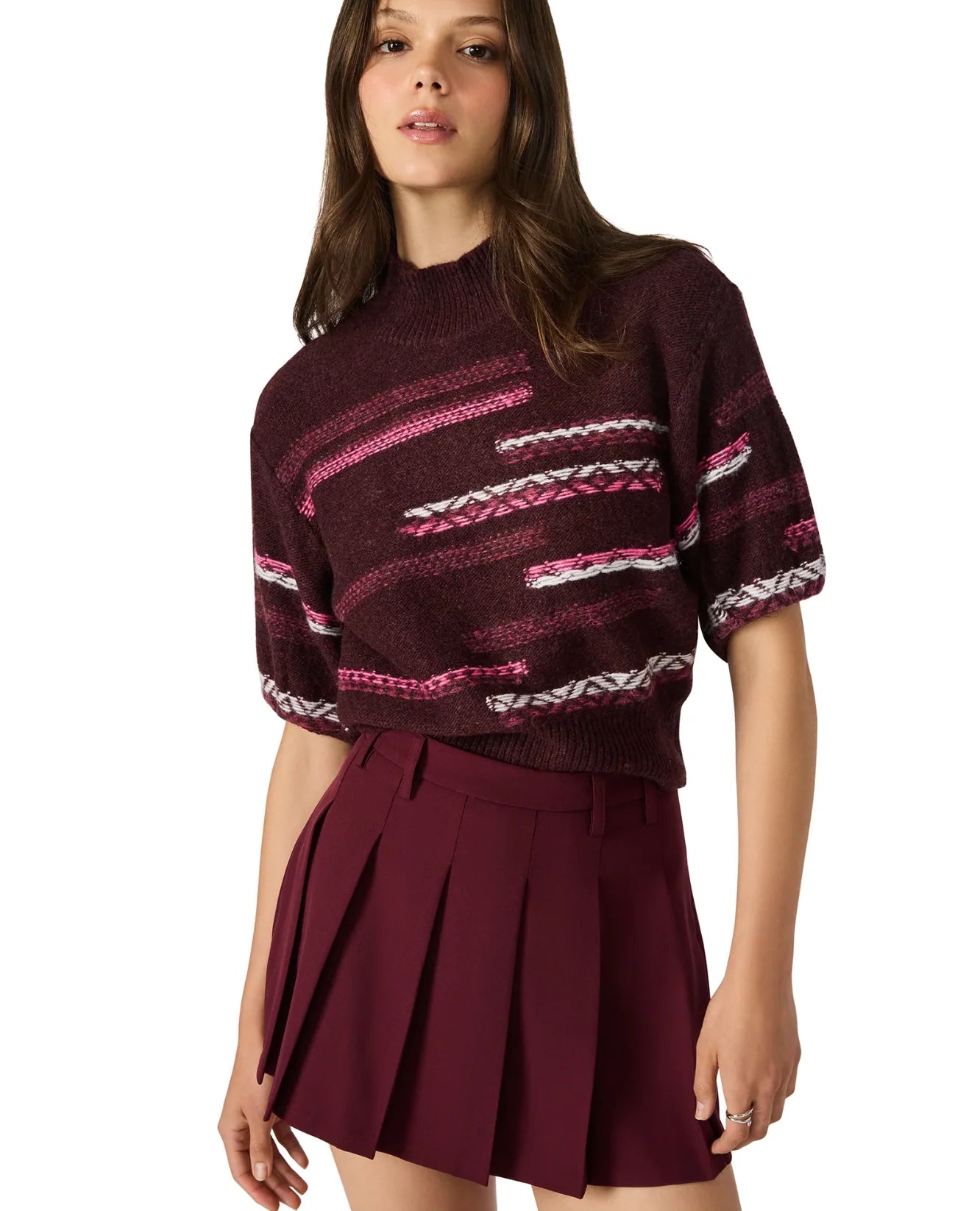 Ketra Sweater in Wine