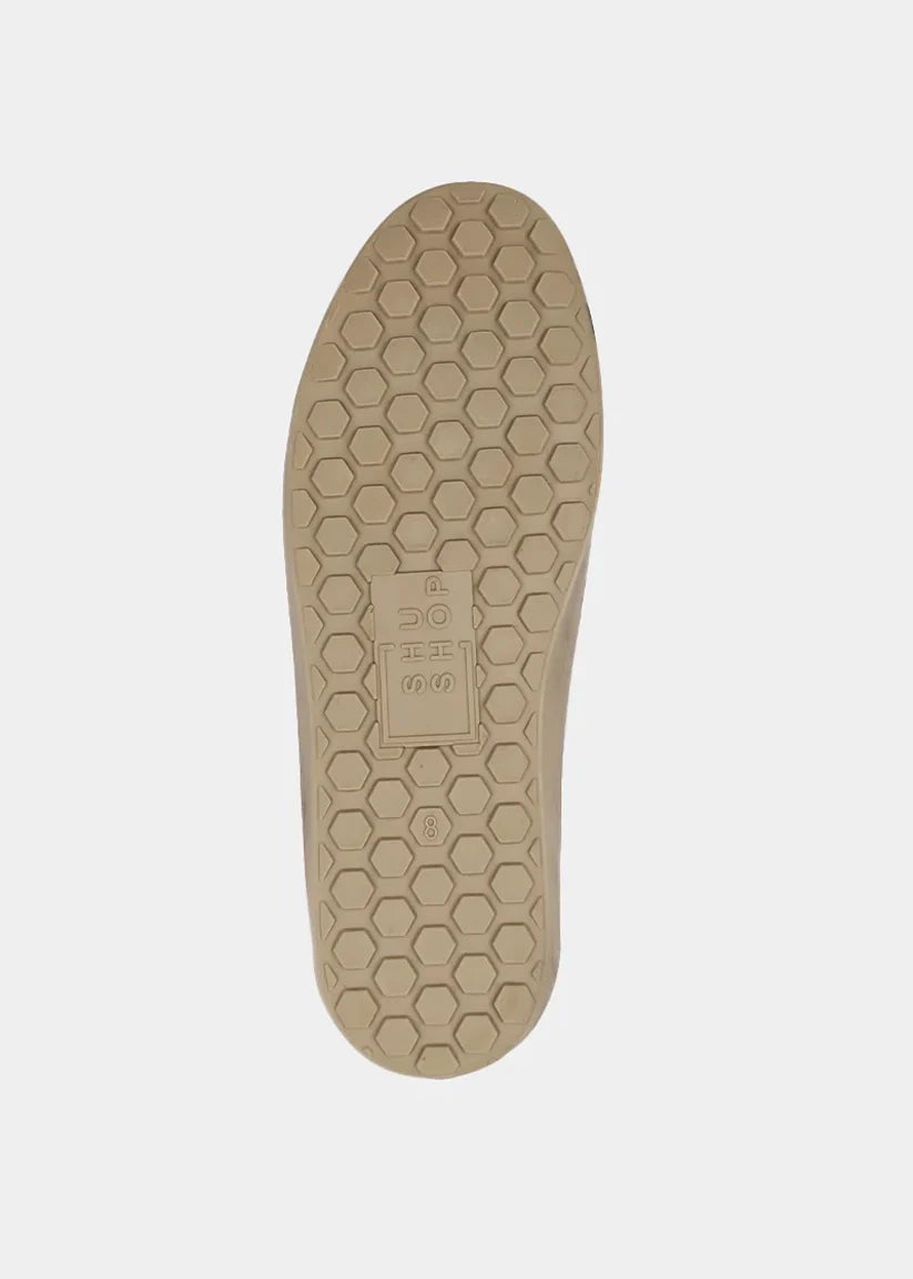 Pinah Sneaker in Taupe Suede
