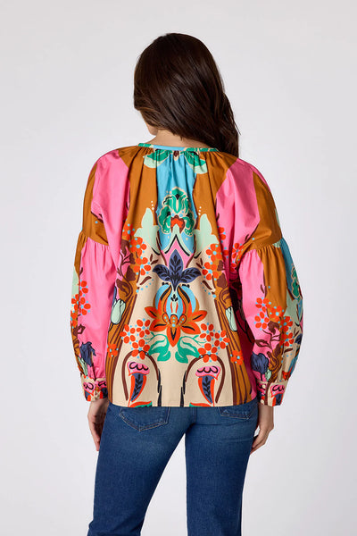 Bryleigh Blouse in Art Nouveau