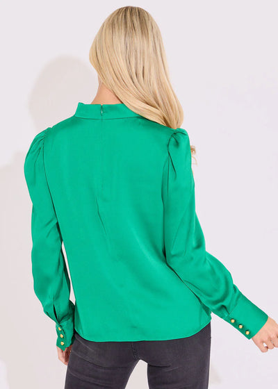 Scarlett Top in Malachite