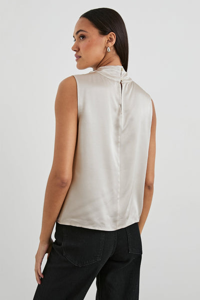 Kaleen Top in Ivory