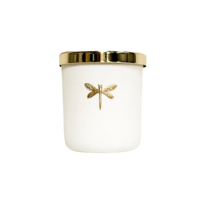 Gia Candle Matte White in Cathedral