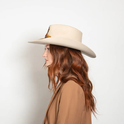 Cassidy Hat in Bone