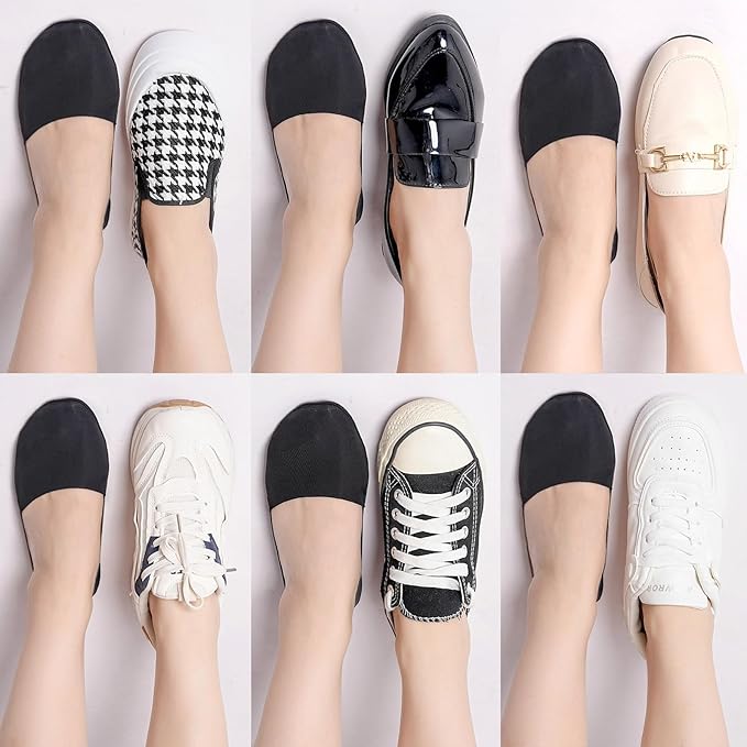 No Show Socks in Black