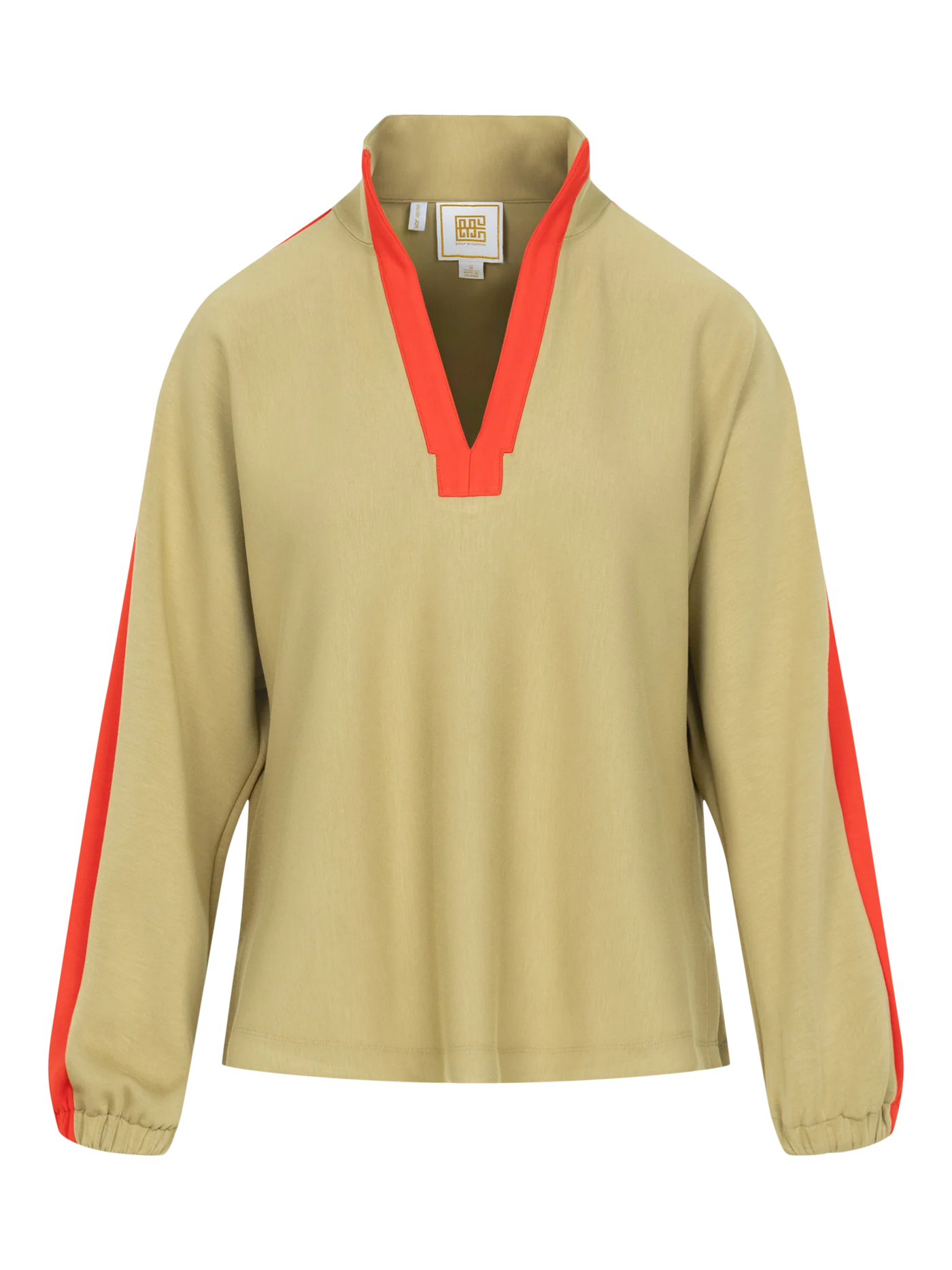 Long-Sleeve Poppy in Cherry Spice