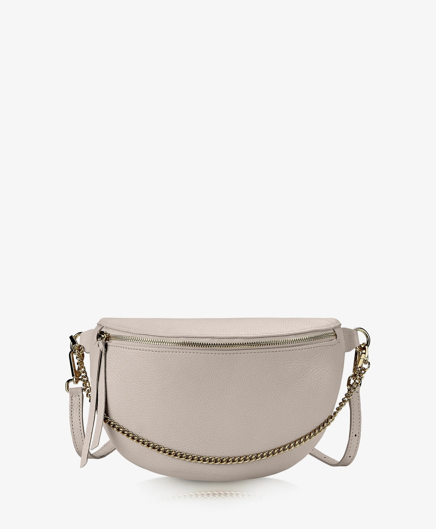 Beck Sling Bag in Beechwood Pebble Grain Leather