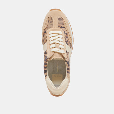 B.NTCD Sneakers in Suede Leopard