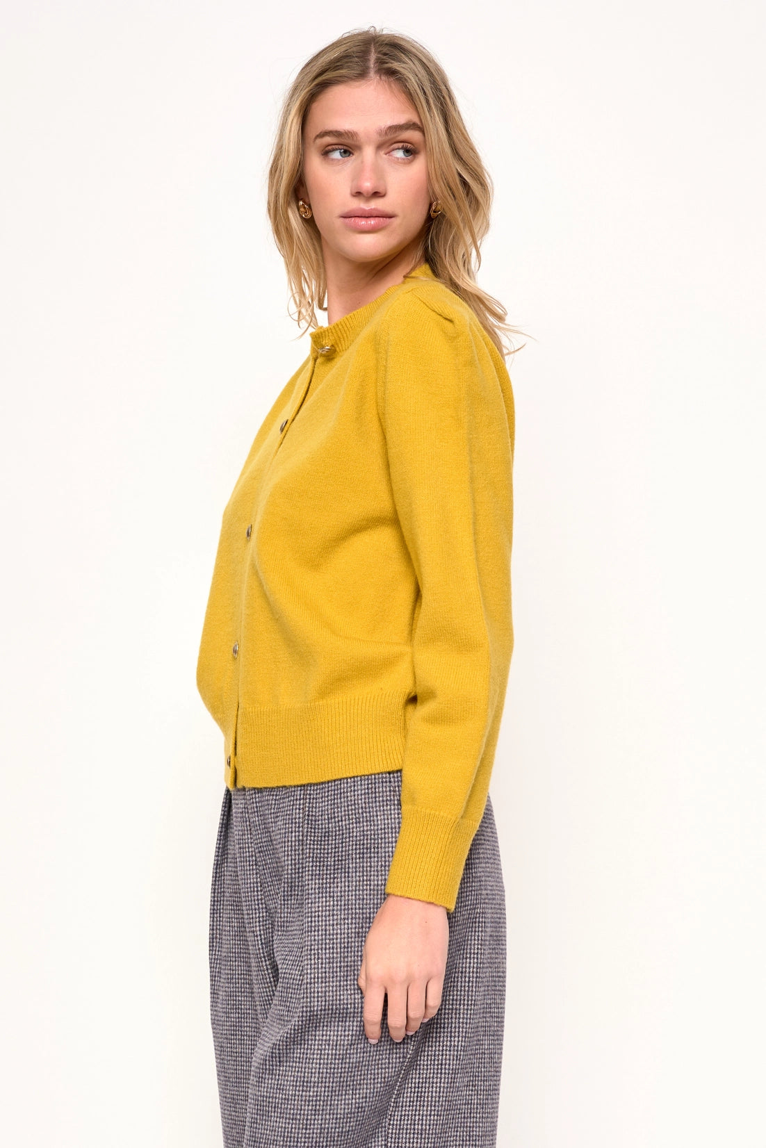 Juliet Cardigan in Mustard