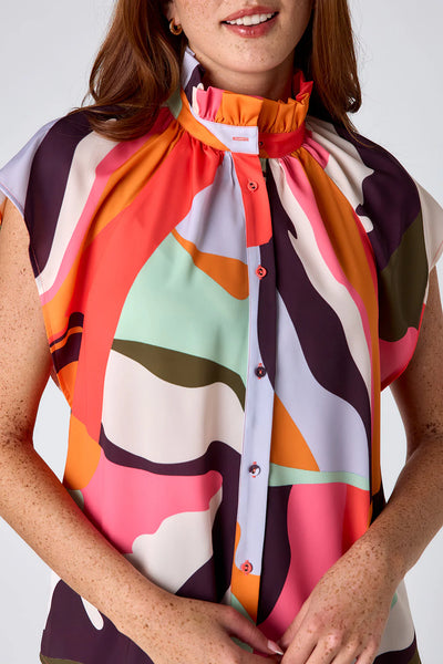Billie Blouse in Rocky Top