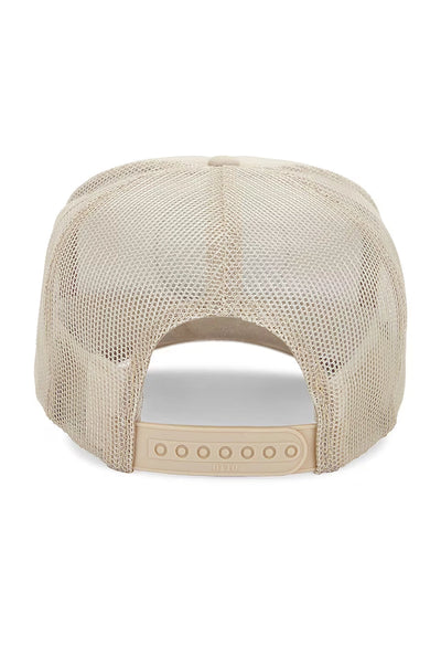 Happy Sun Trucker Hat in Tan