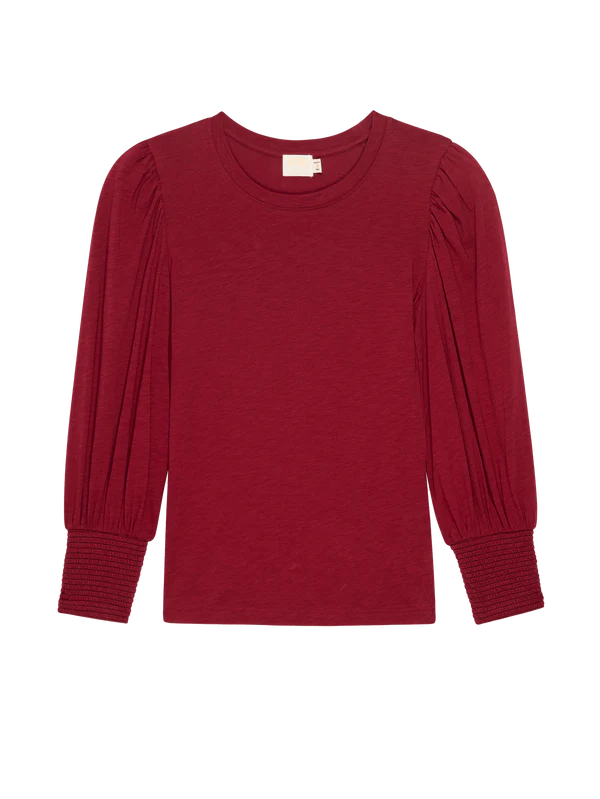 Loren Tee in Danish Red