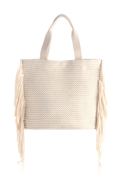 Mavis Tote in Ivory