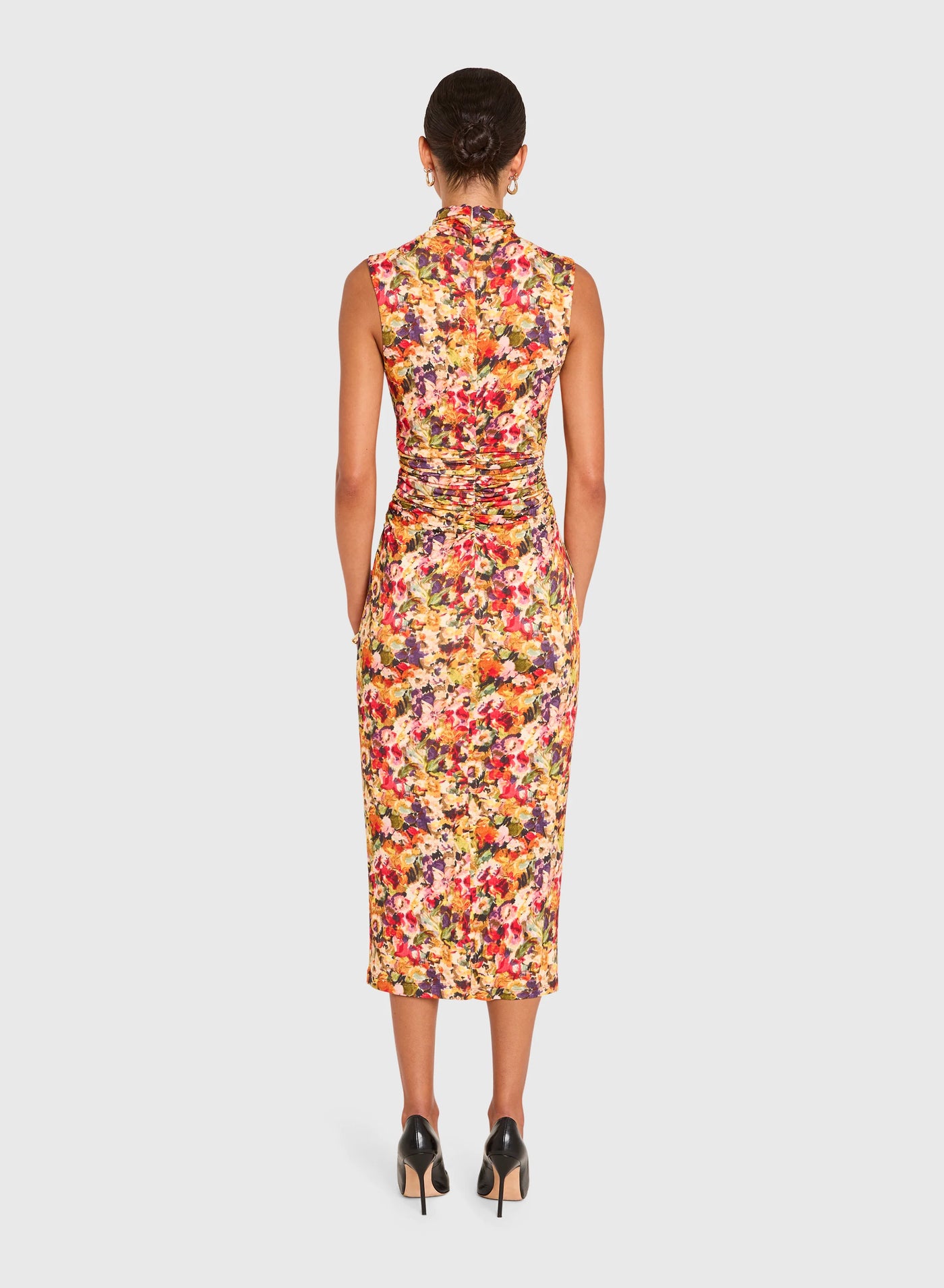 Damira Dress in Potpourri Print