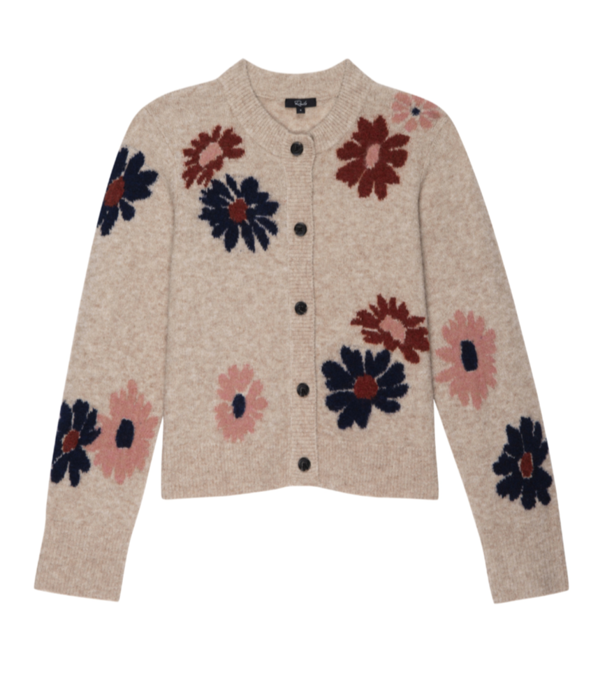 Millie Sweater in Mauve Meadow