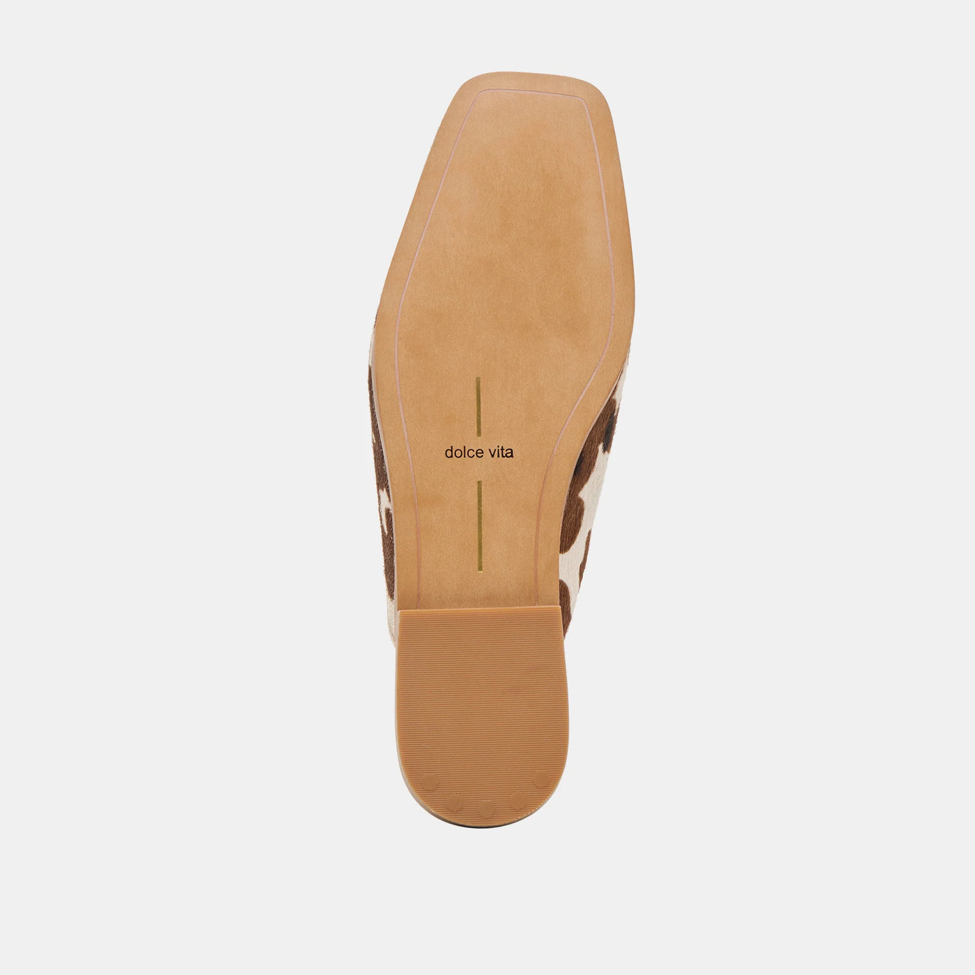 Bradly Flats in Cocoa Taurus Calf Hair