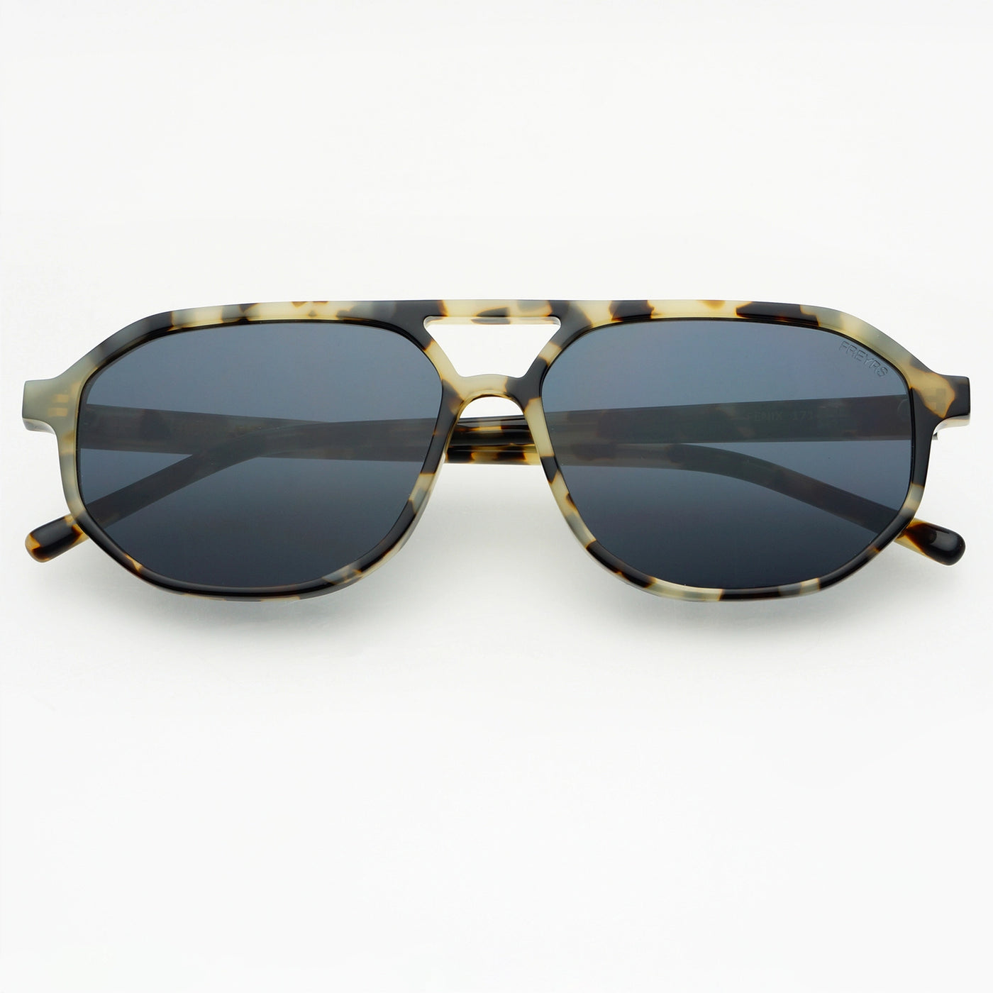 Fenix Acetate Unisex Aviator Sunglasses in Gray Tortoise
